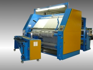 Inspection machine for textile coated PVC - Width : 2300  mm - Diameter : 1200 mm - Speed : 80 m/min