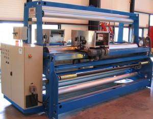 Printing unit 1 color - Printing width : 400 mm - Web width : 3000 mm - Doctor blade chamber - Speed : 120 m/min